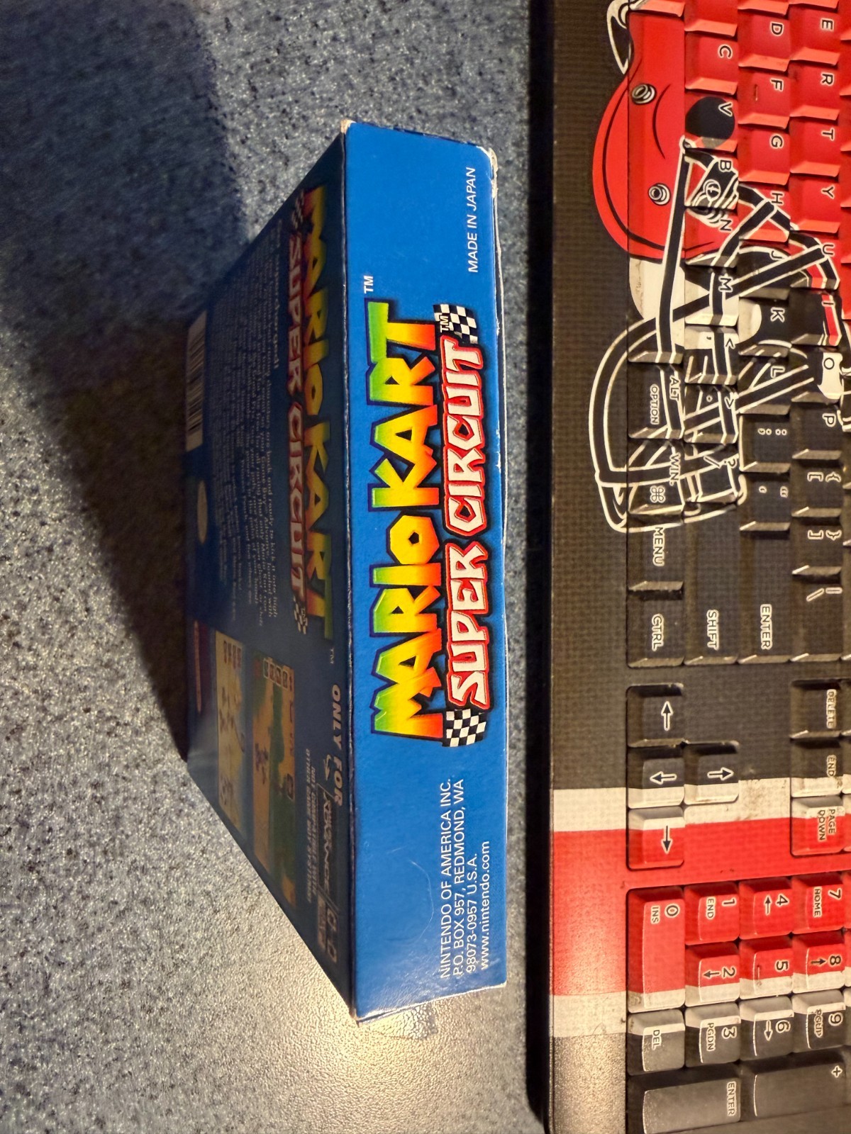 Mario Kart Super Circuit for Game Boy Advance Complete in Box (CIB)
