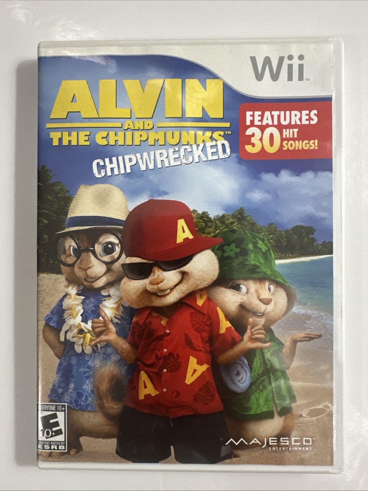 Alvin and the Chipmunks: Chipwrecked (Nintendo Wii) Complete CIB – Tested