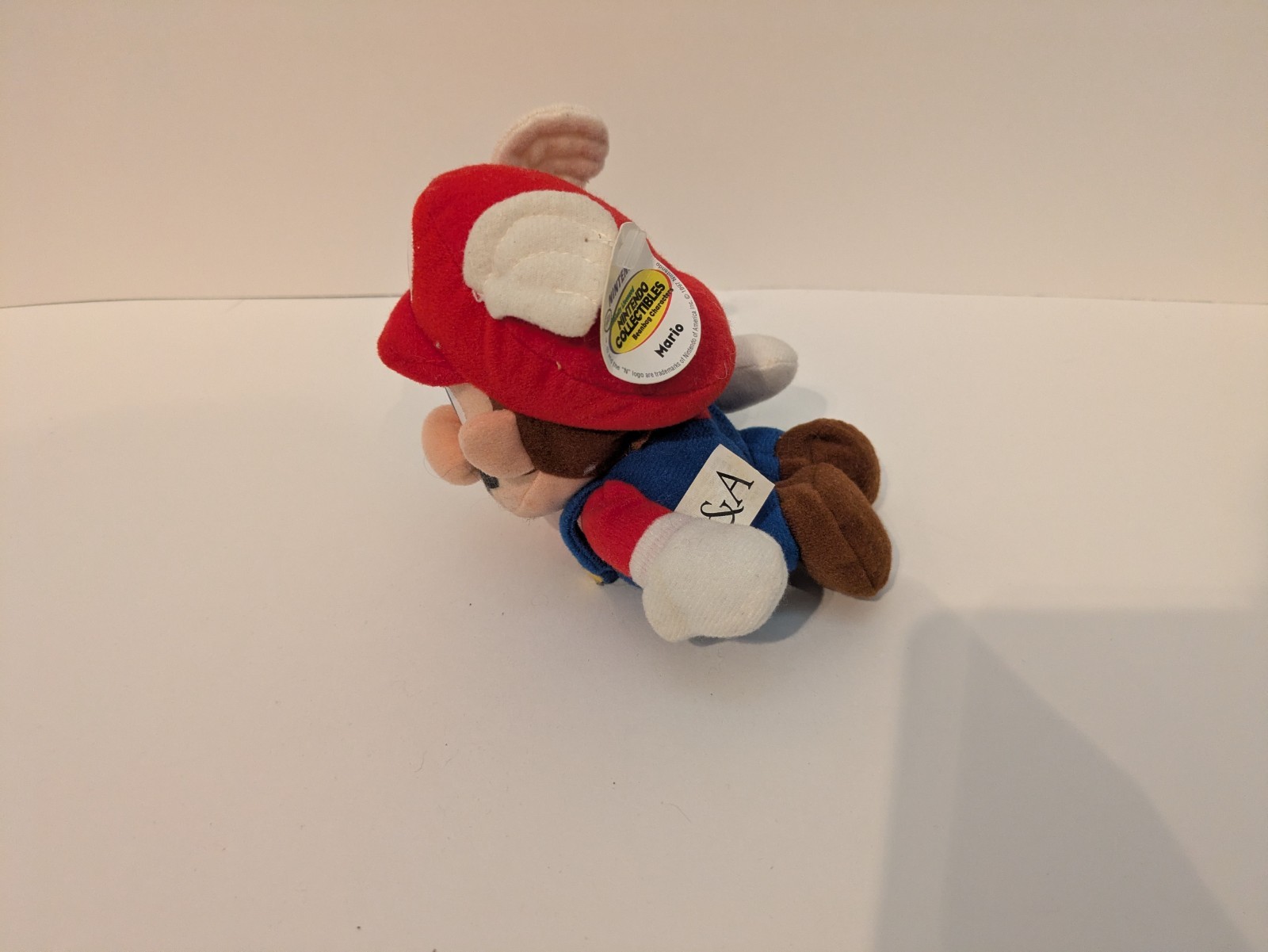 Vintage Nintendo N64 Mario Luigi DiddyKong Toad Bowser BD&A Beanbag Plush w/ Tag