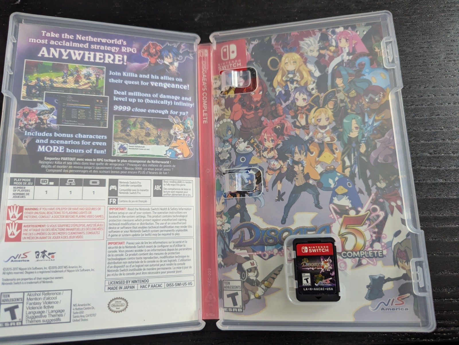 Nintendo Switch Game bundle Assorted JRPG Rhythm Fighting Games – Lot Of 7 – CIB