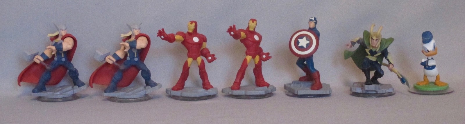 Disney Infinity 2.0 Figures Lot of 13 – Iron Man Thor Captain America Hulk Widow