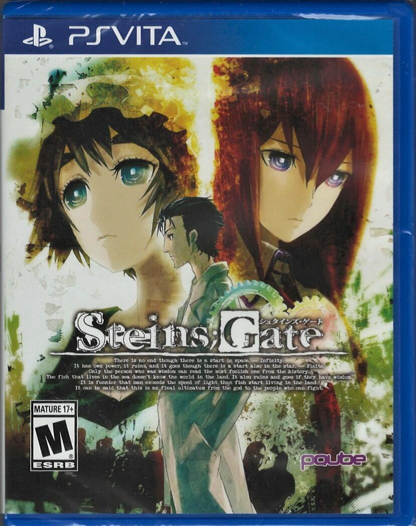 Steins Gate PSV (Brand New Factory Sealed US Version) PlayStation Vita, PlayStat