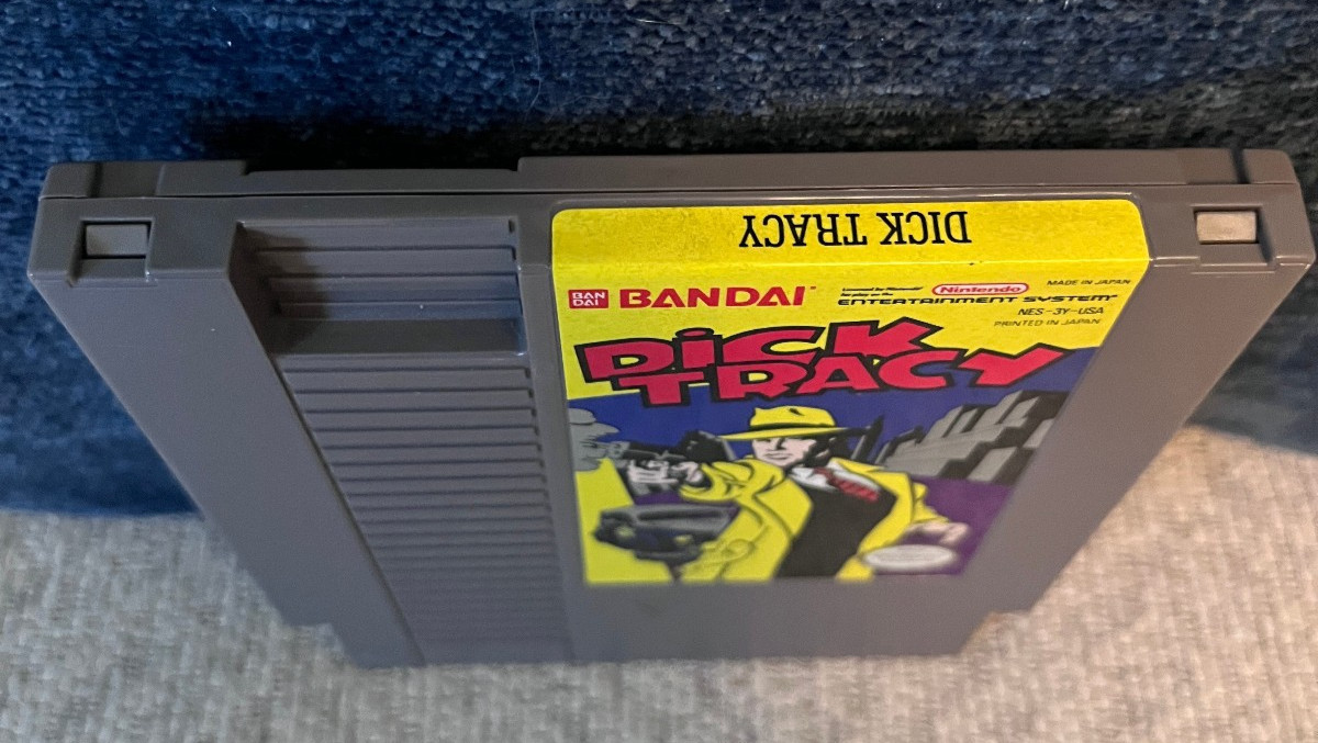 Dick Tracy (Nintendo Entertainment System, 1990) Tested and Working!
