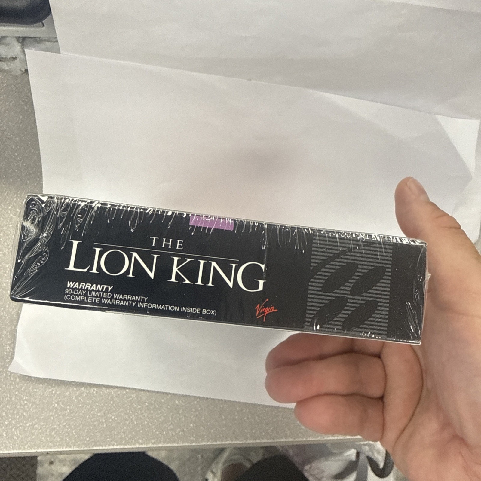 Lion King Super Nintendo SNES NEW in Box Factory Sealed hole In Plastic taped
