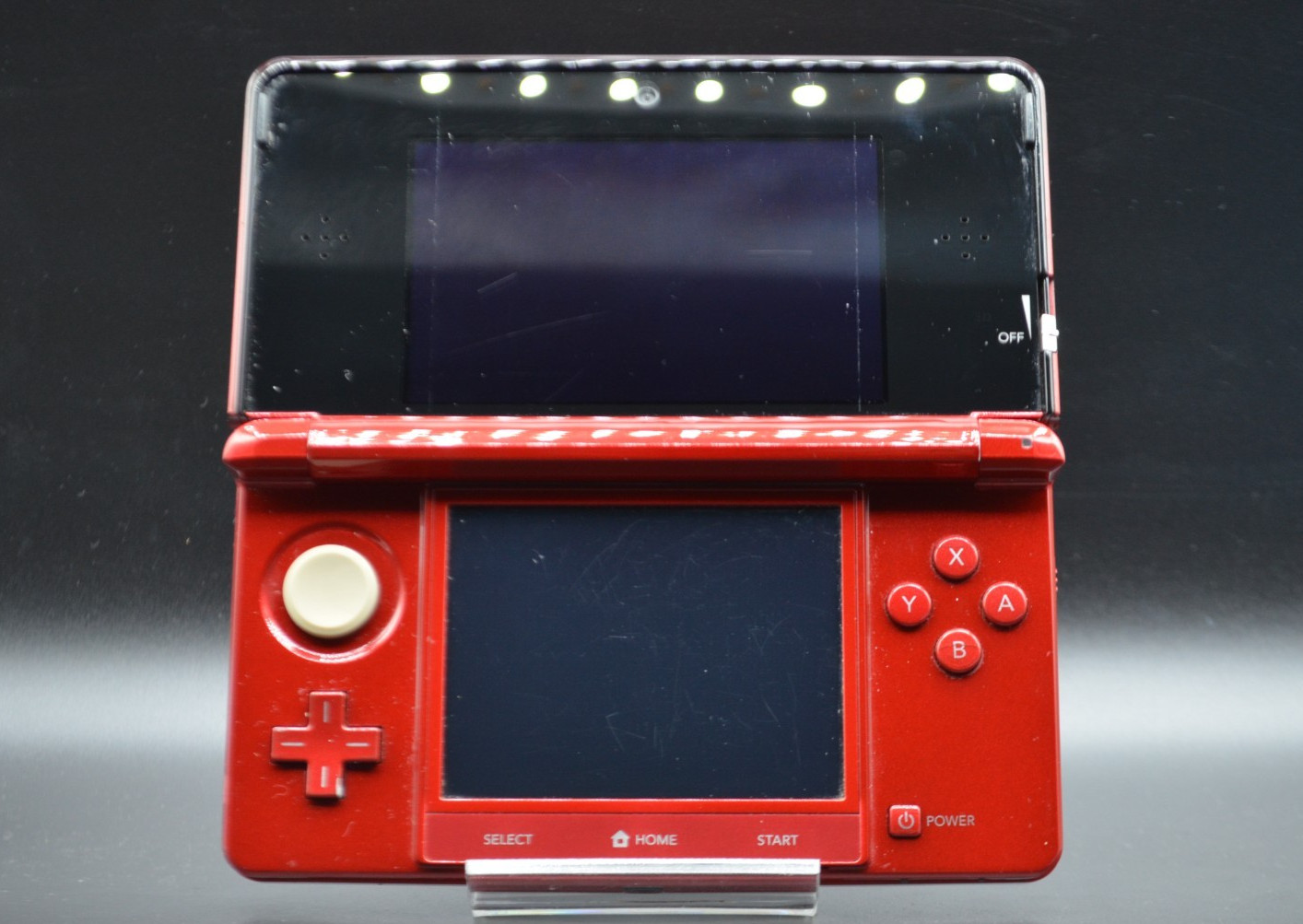 [REGION FREE]Nintendo 3DS Flare Red Console Used RANK A/B