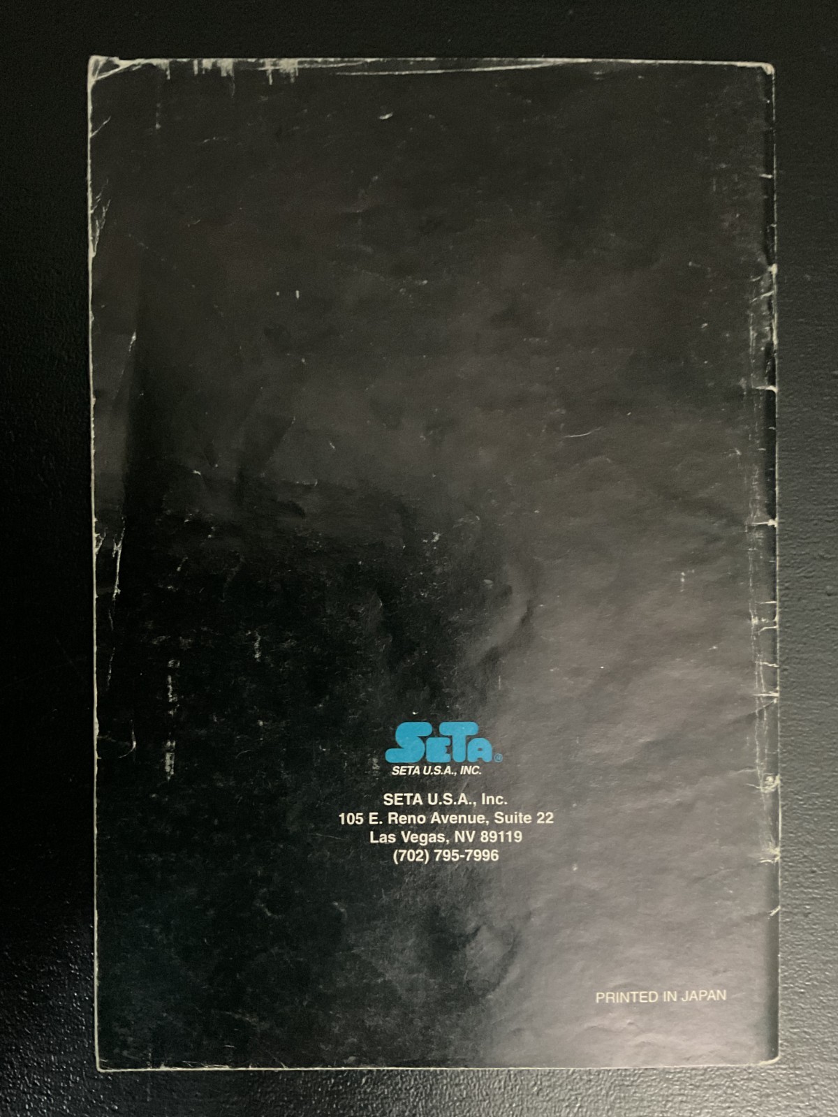 Air Strike Patrol SNES Super Nintendo Instruction Manual Only