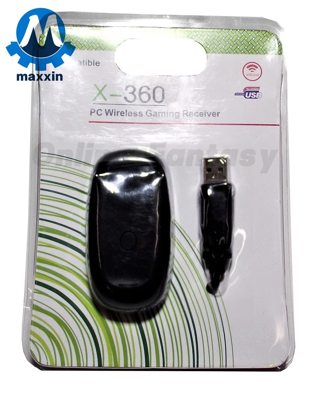 For Microsoft Xbox 360 Wireless Controller USB Game Receiver Adapter PC Windows