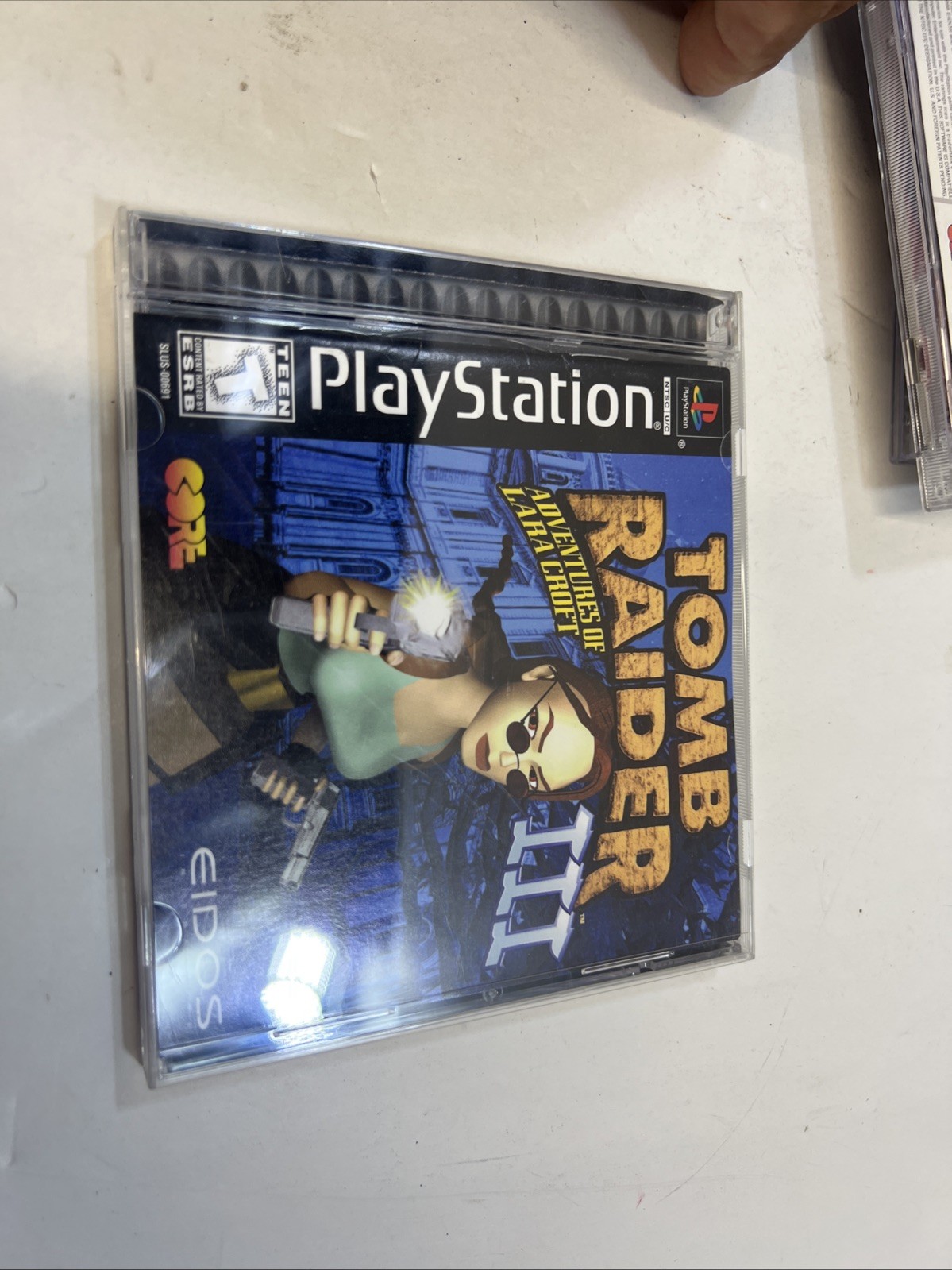 PS1 Playstation One PS 1 Tomb Raider 1, 2, &3 Complete CIB Tested & Working read