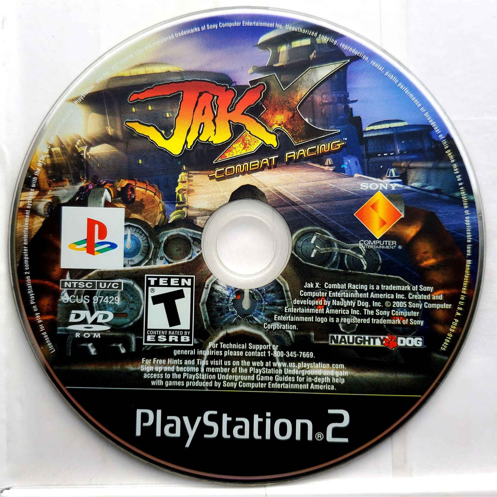 Jak X Combat Racing – Sony Playstation 2 Pristine Tested Authentic 10