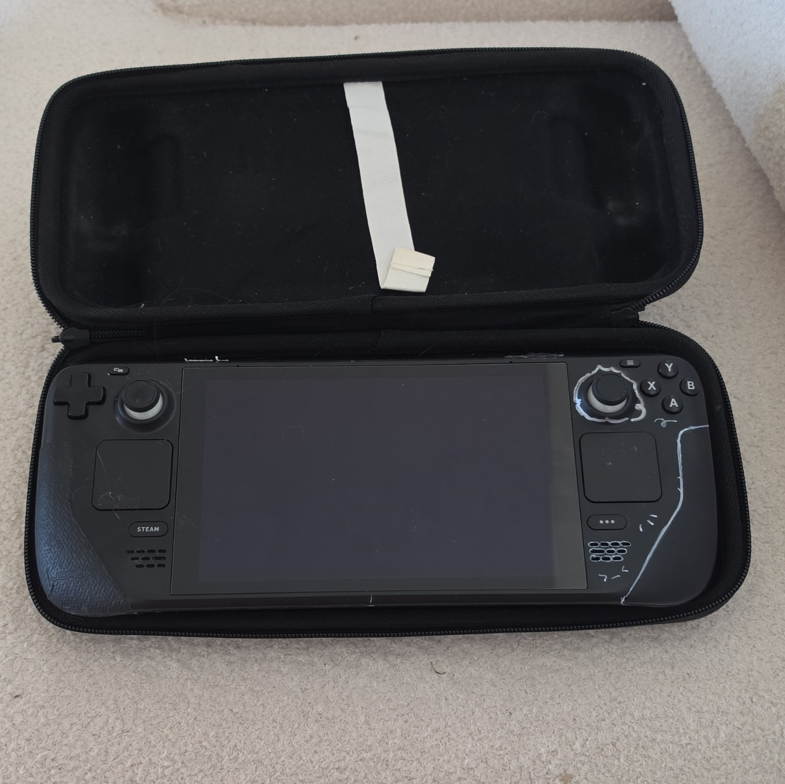 Valve LCD Steam Deck Handheld System Console Black Wi-Fi Capability 256GB