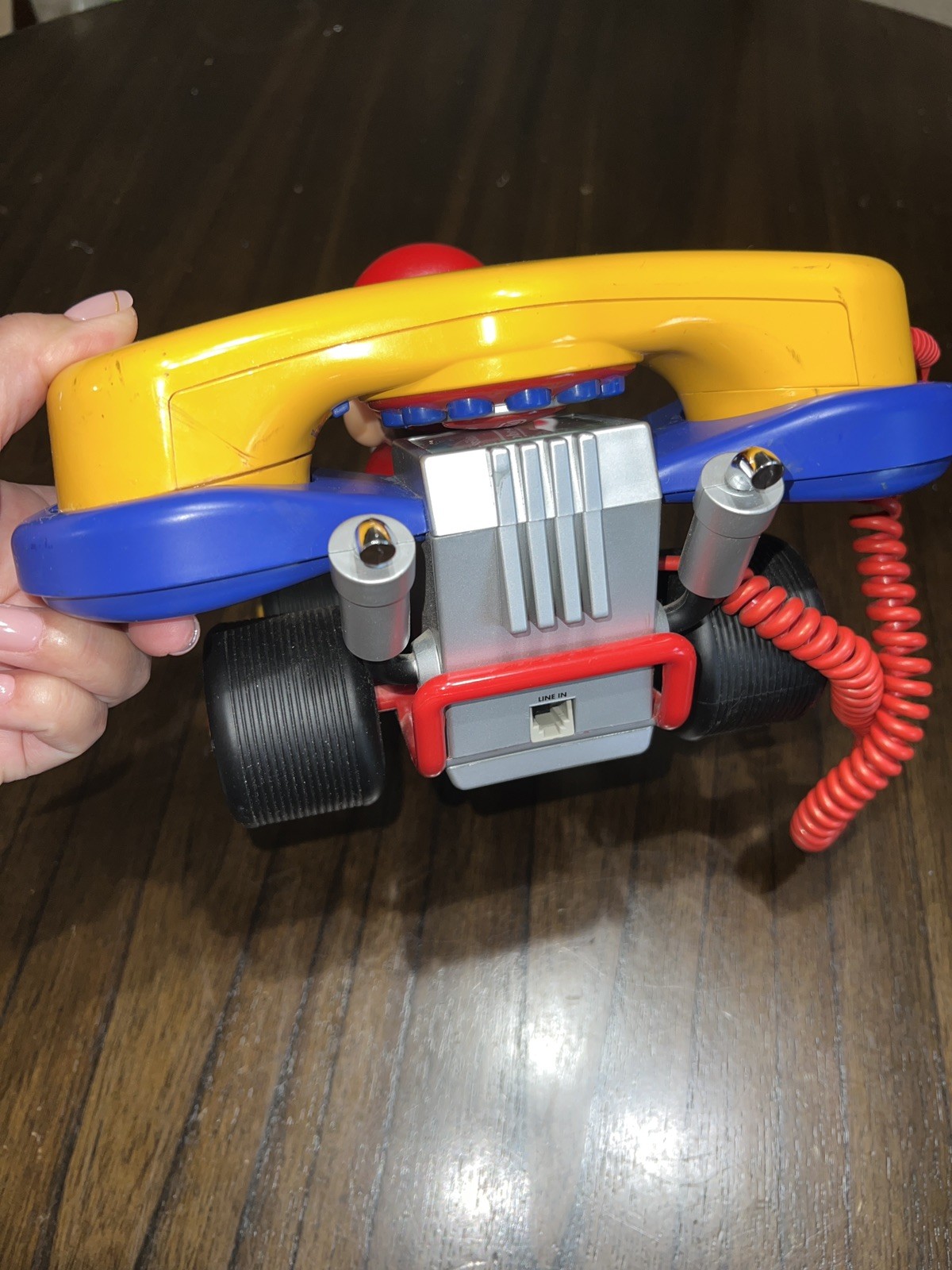 Nintendo Super Mario Kart Desk Telephone Vintage 2002 Rare