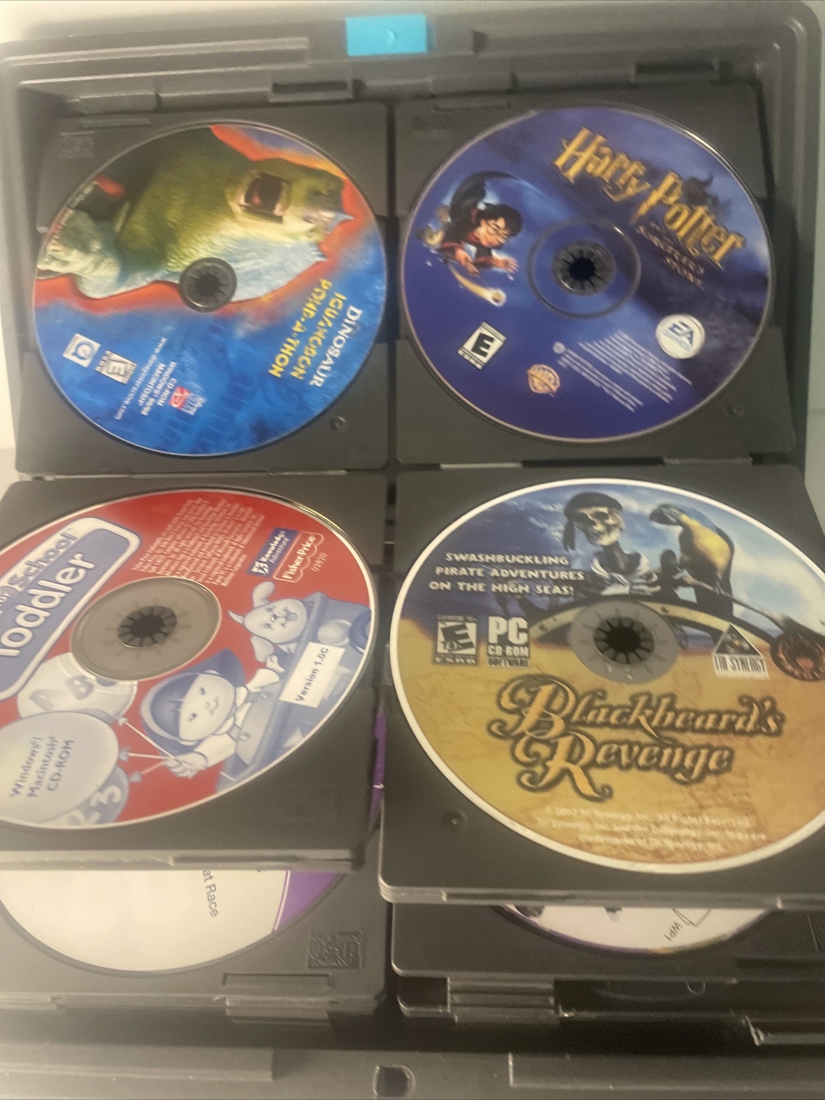 Lot Of Kids PC Games CD ROM Harry Potter Dinosaurs Charlotte’s Web Tonka
