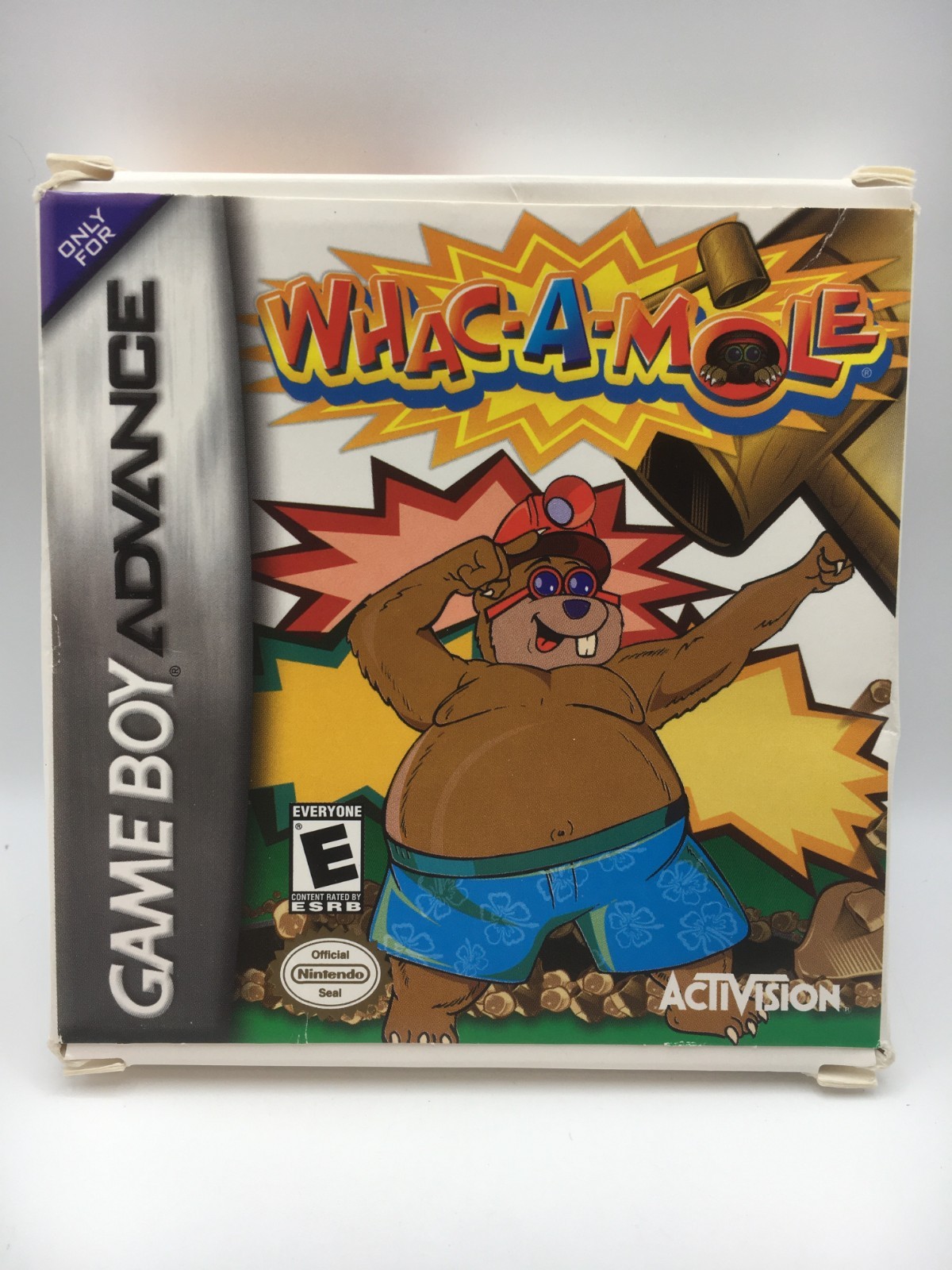 Game Boy Advance 2005 – Whac-A-Mole w/ Box & Manual (Works)
