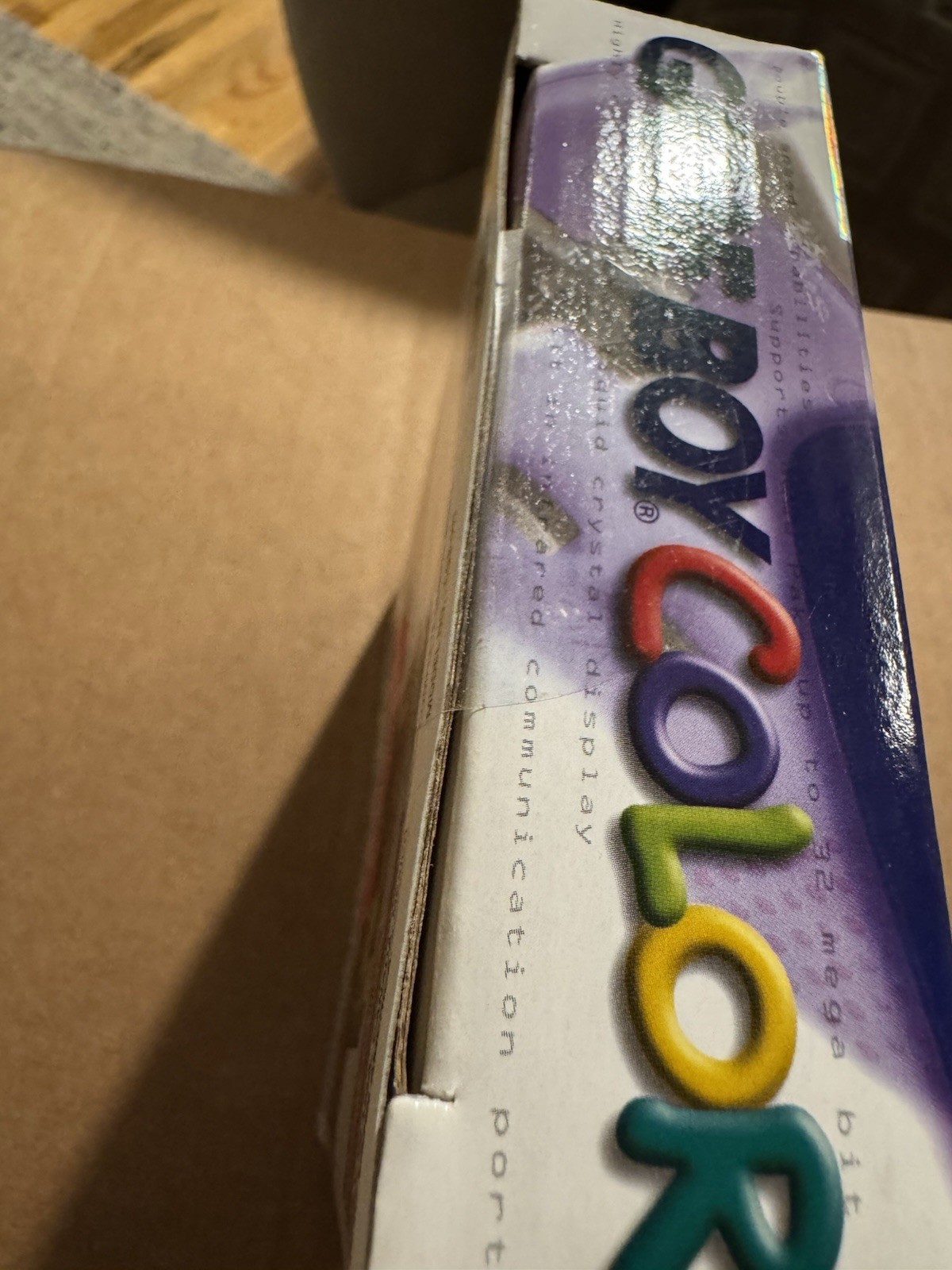Nintendo Game Boy Color Handheld System – Grape Purple – Factory Sealed New