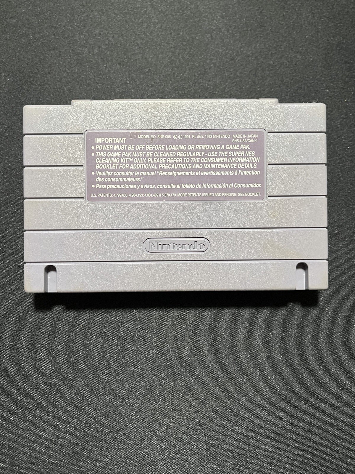 Dennis The Menace Super Nintendo Entertainment System 1993 SNES