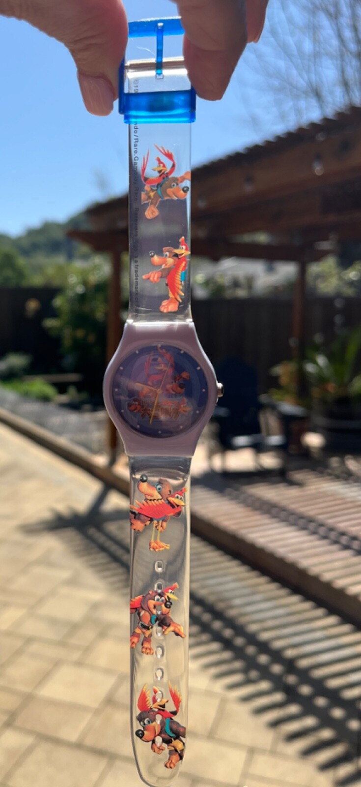 RARE 1998 Banjo-Kazooie Nintendo Rareware Watch JR West Japan