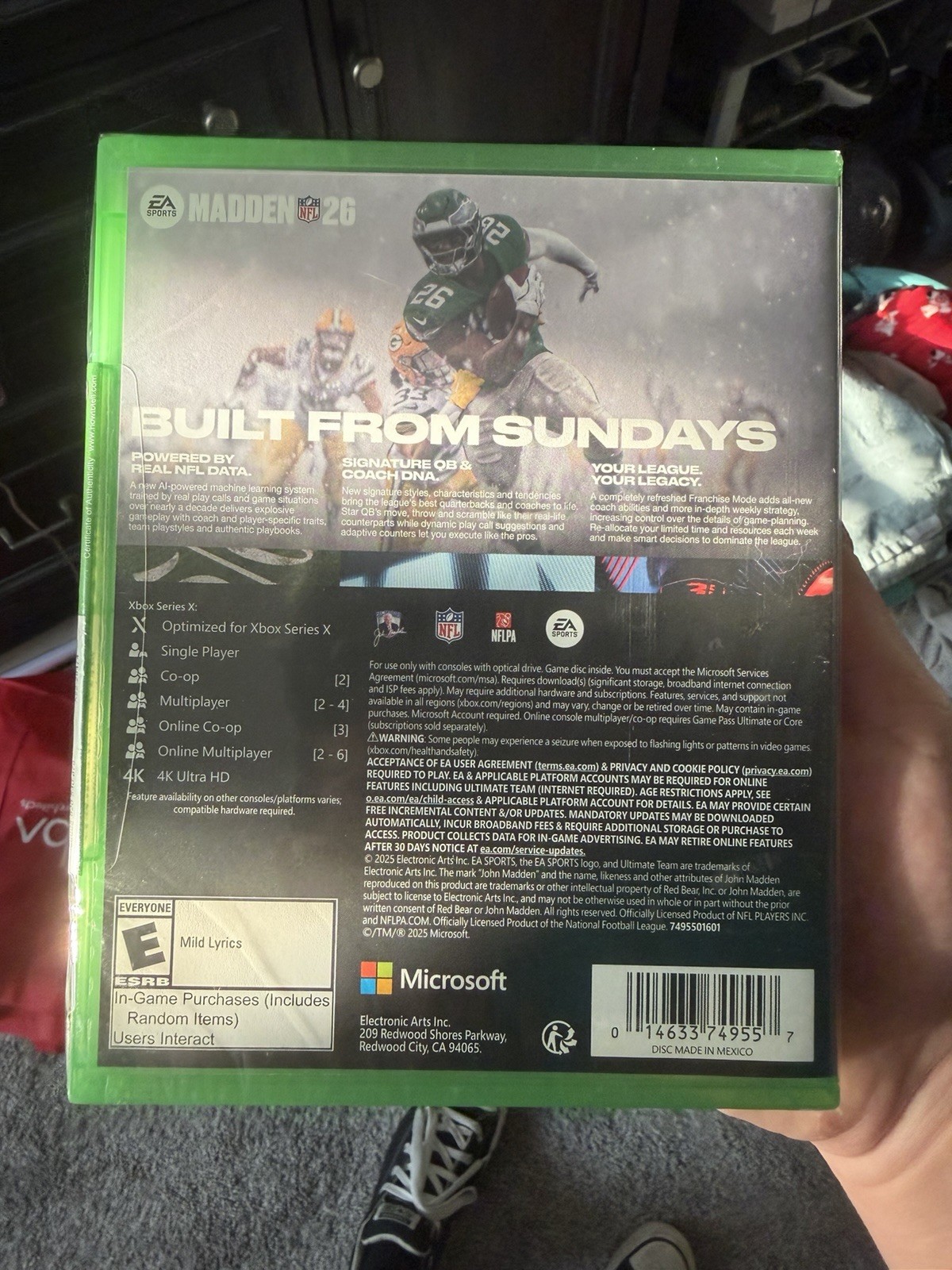 Madden NFL 26 Xbox Series X Electronic Arts Sports American Football Multiplayer