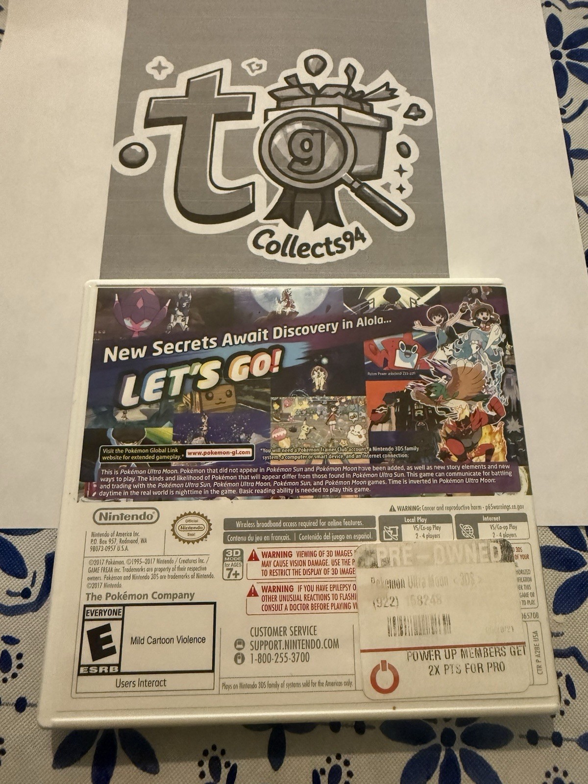 Pokemon Ultra Moon – Nintendo 3DS Tested And Working