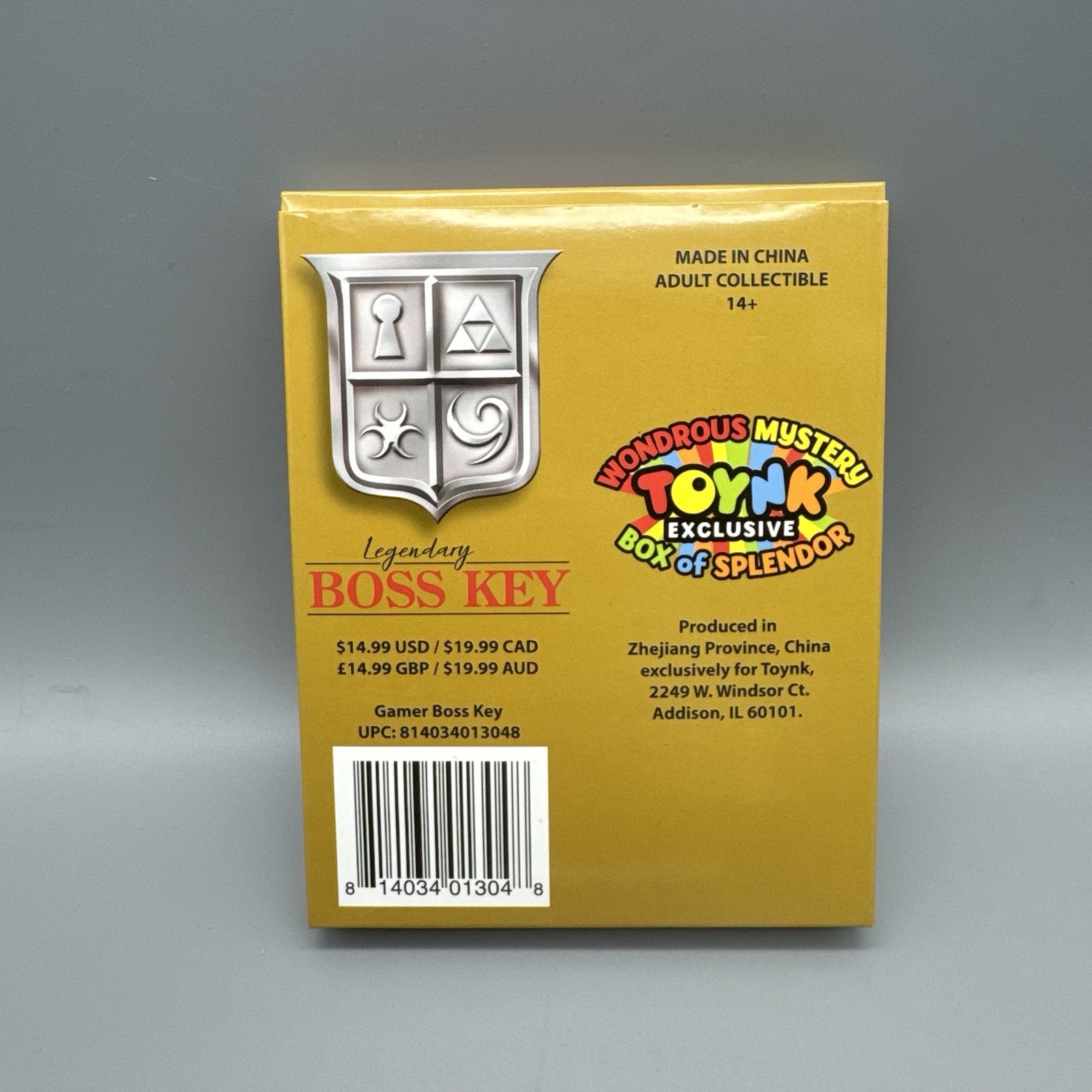 The Legend of Zelda Legendary Boss Key Replica Toynk Exclusive – Open Box