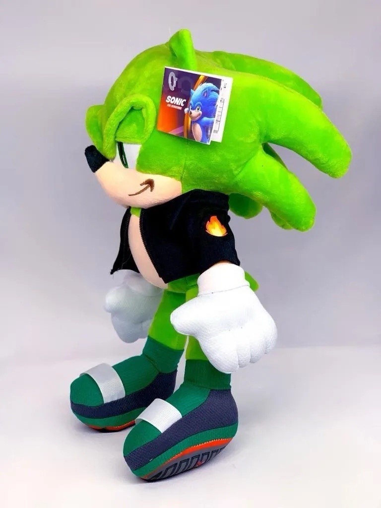 Mexico Scourge Evil Sonic Plush 15” Sonic The Hedgehog Mexican Bootleg Toy RARE