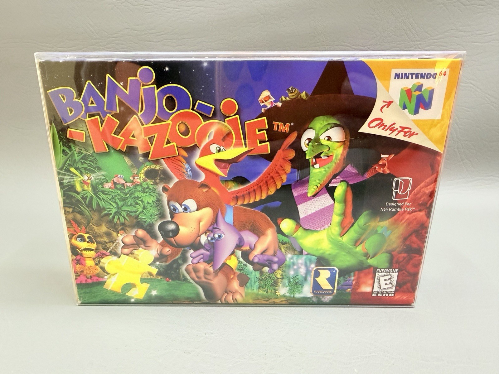Banjo-Kazooie (Nintendo 64, 1998) N64 CIB Complete – Immaculate Condition