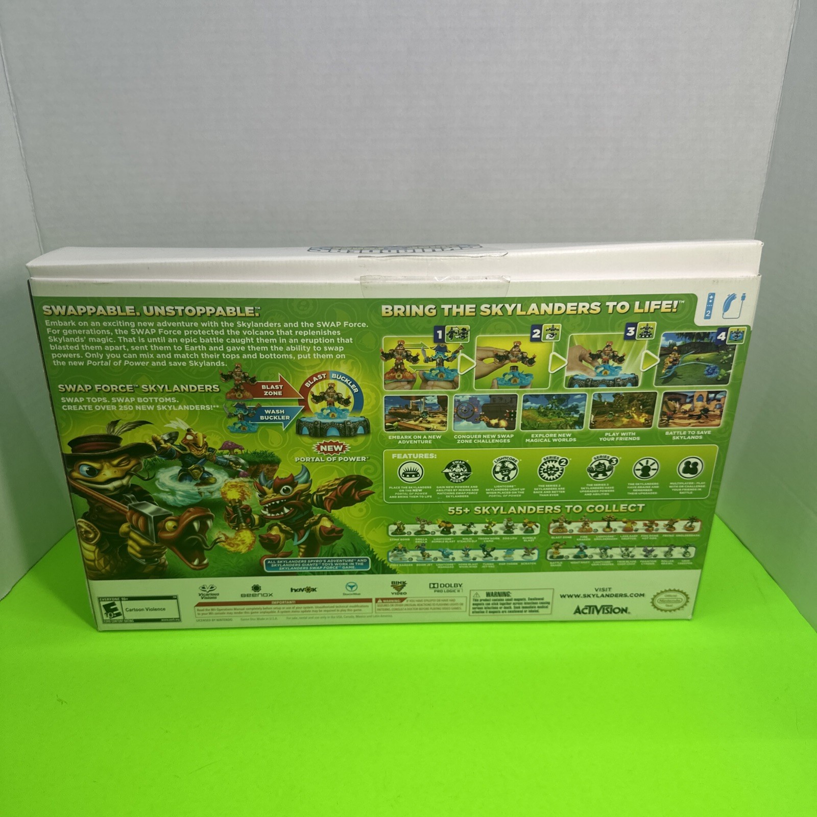 Skylanders Swap Force Wii Starter Pack, (tested and working)