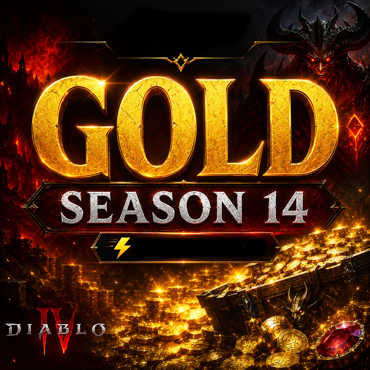 GOLD – Diablo 4 S14 SC Season 14 Softcore Season of Death Awakening D4 Gold
