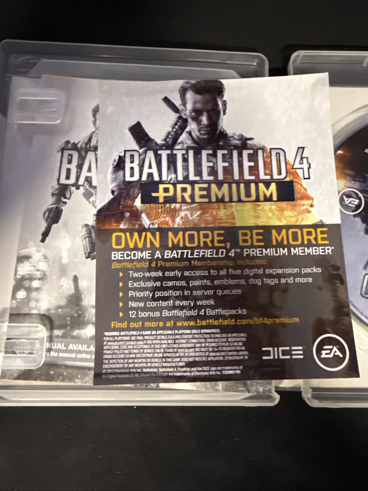 Battlefield 4 (DICE, EA)- Sony Playstation 3 (tested, CIB)