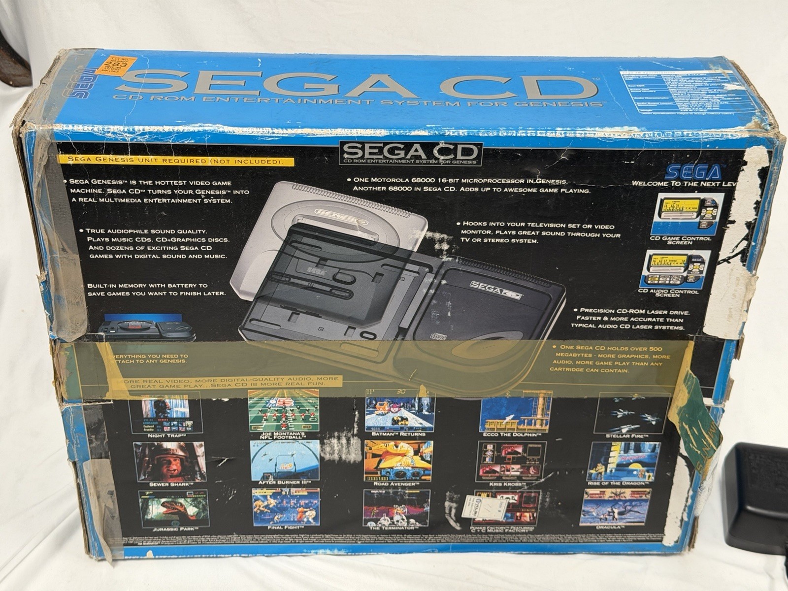 Sega CD Model 2 II Console Genesis Bundle Consoles w Controller & Boxes