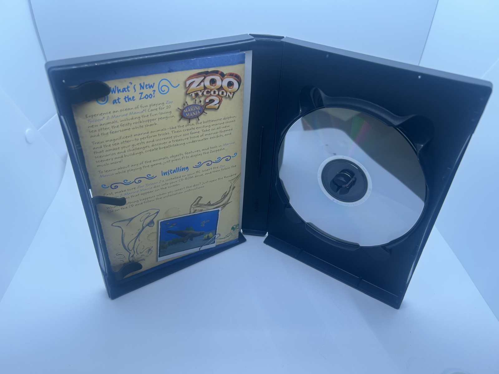 3 PC Games – Zoo Tycoon 2 Zookeeper Collection – Marine Mania – Extinct Animals