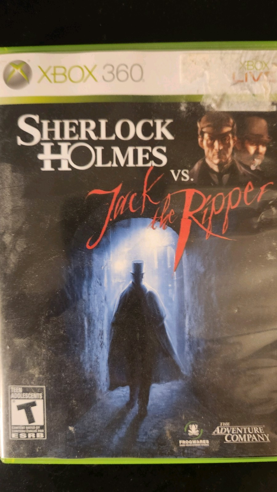 The Adventure Company Sherlock Holmes vs. Jack the Ripper Xbox 360 T-Teen