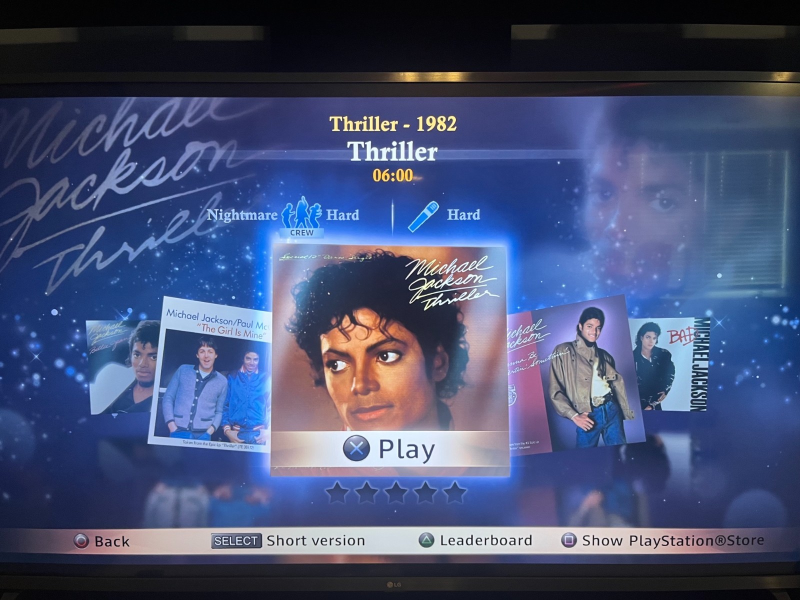 Michael Jackson The Experience (Walmart Edition) PS3 CIB Manual Tested Cleaned