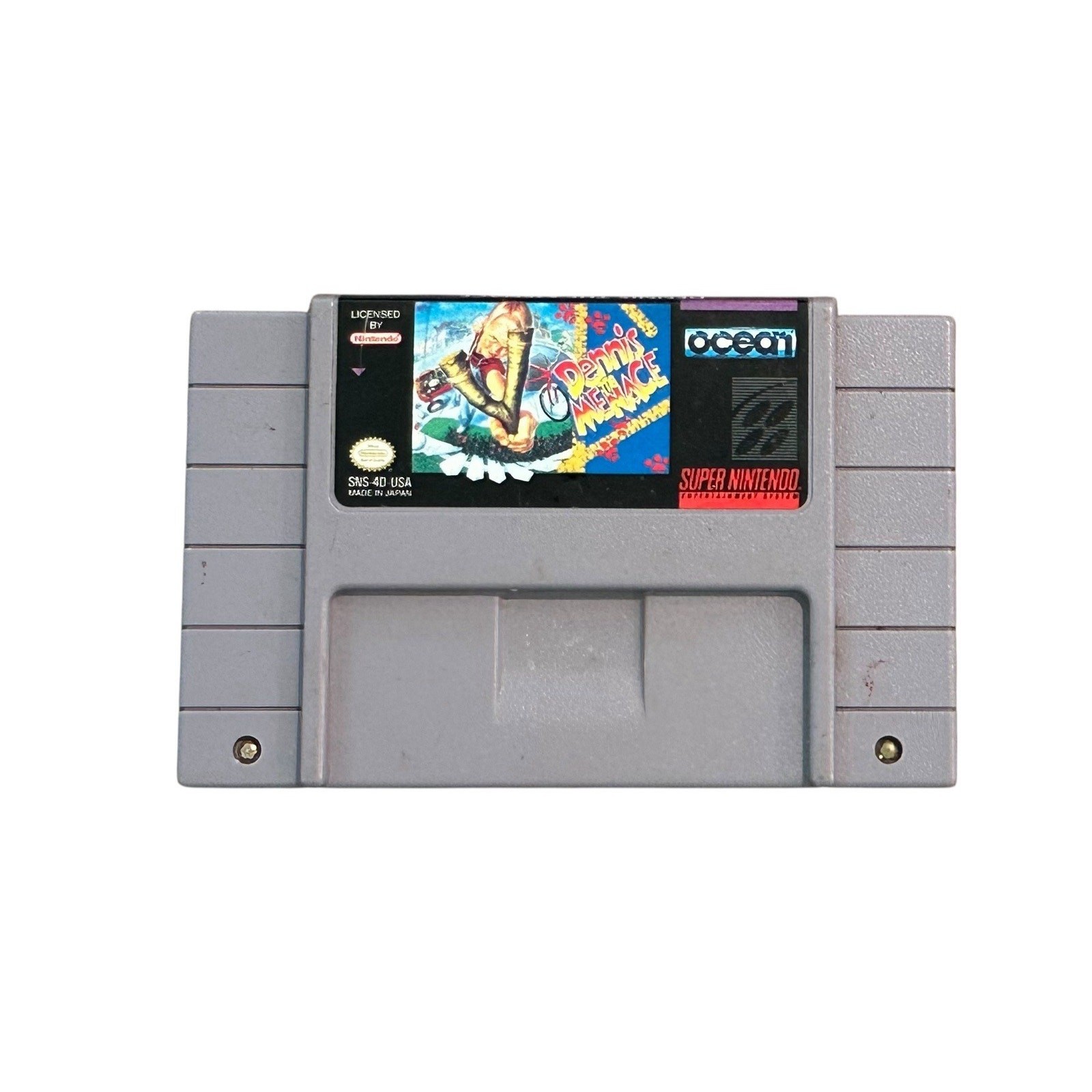 Dennis The Menace (Super Nintendo Entertainment System, 1993) SNES
