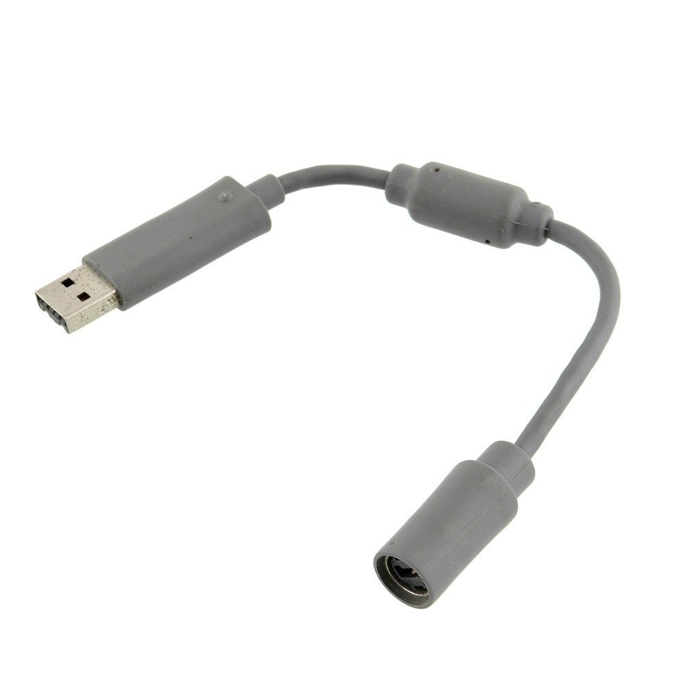 Lot Of 10 For Xbox 360 Wired Controller USB Breakaway Cable Adapter Xbox 360