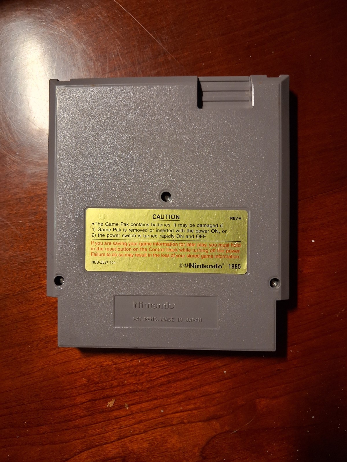 Maniac Mansion Nintendo NES Original Authentic Genuine Game!