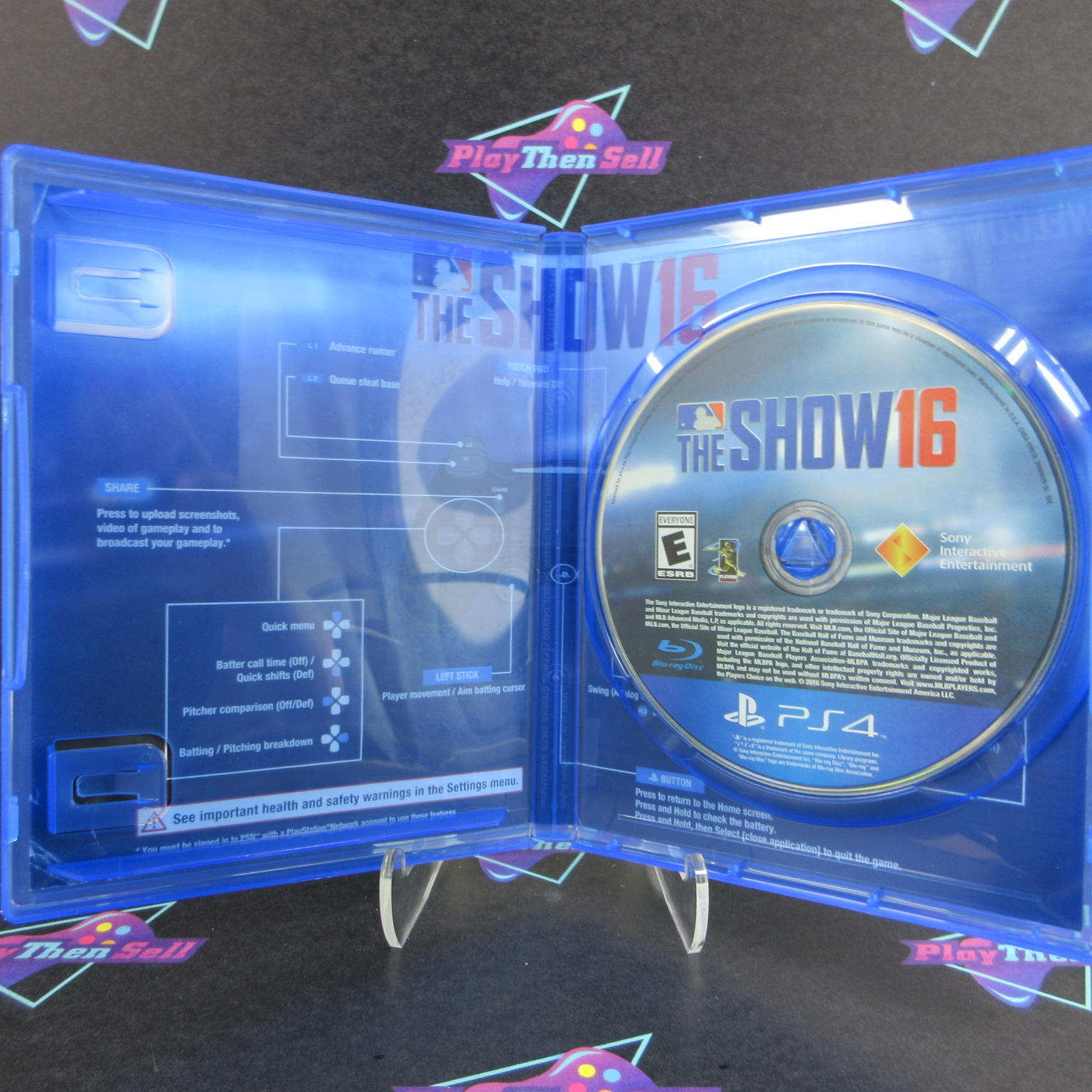 MLB The Show 16 PS4 PlayStation 4 Complete – 1 Year Warranty VG