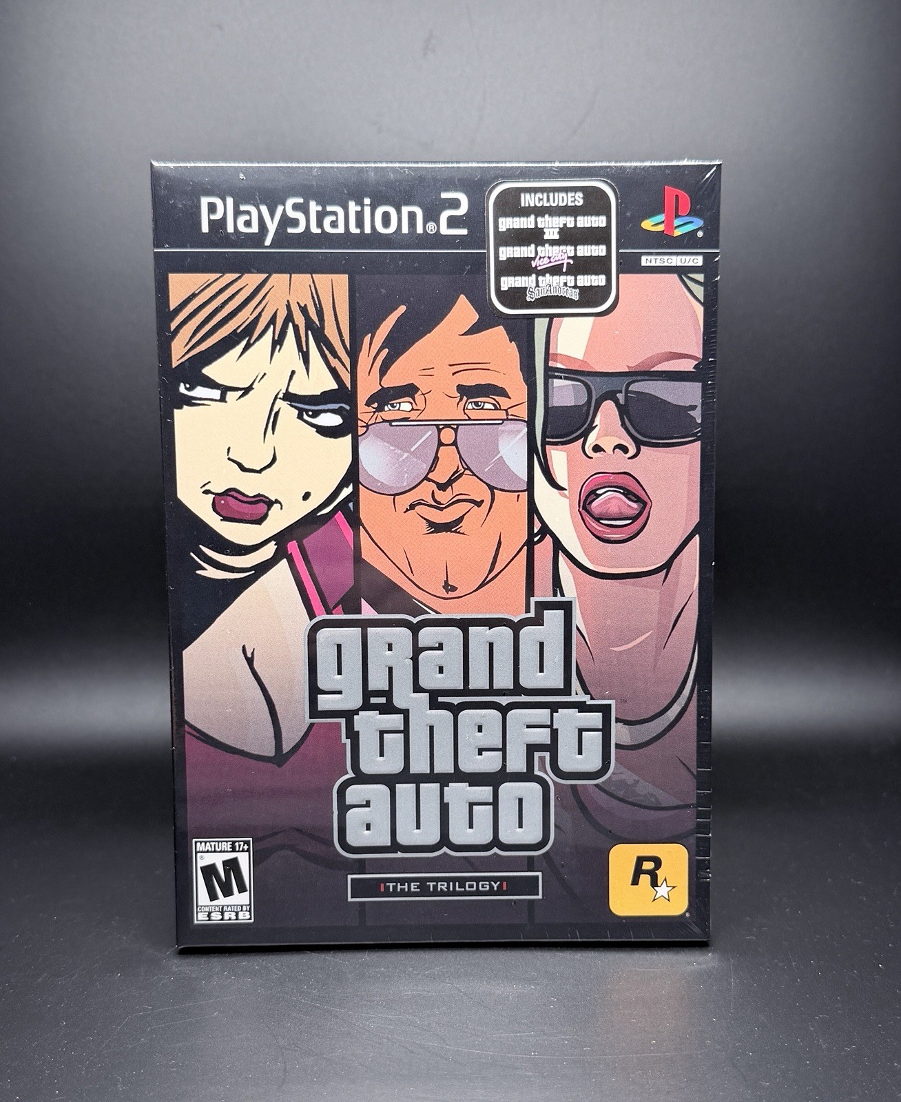 Grand Theft Auto GTA Trilogy Complete Set PS2 Playstation 2 Sealed! Rockstar