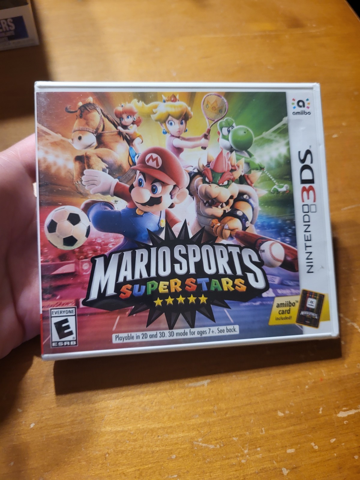 Nintendo 3DS Mario Sports Superstars Amiibo Card NEW FACTORY SEALED READ