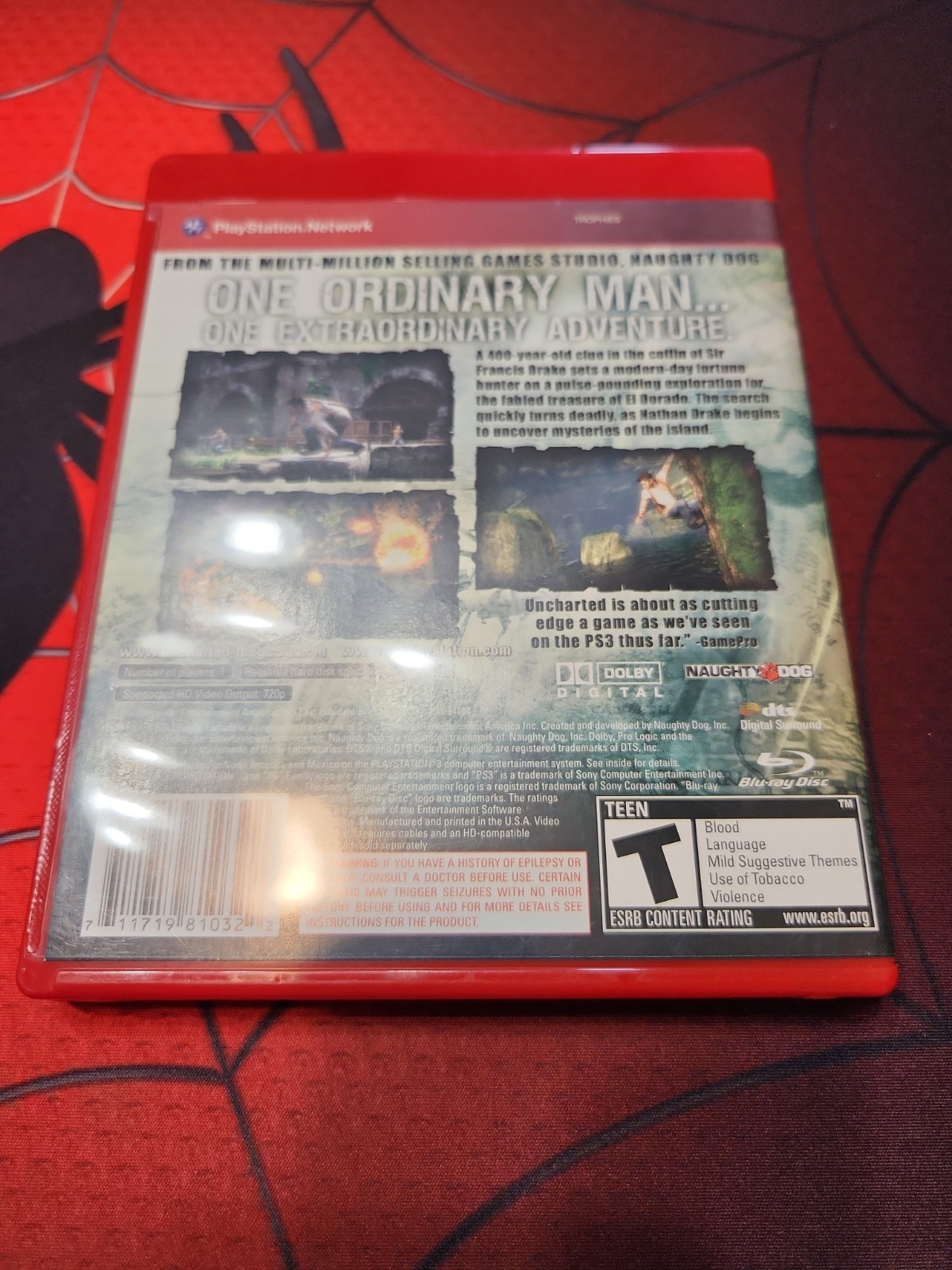 🗺 Uncharted 1 2 3 Trilogy 3 Game Lot (Sony PlayStation 3 PS3) CIB COMPLETE!