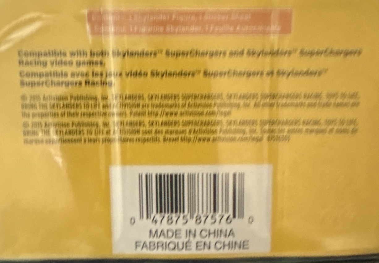 Activision Skylanders SuperChargers Nitro Stealth Stinger Vehicle NIB