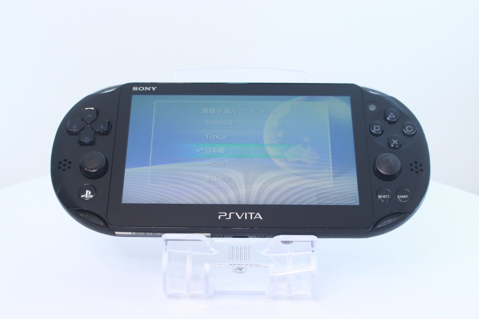 JP Game PS Vita PCH-2000 Black [ Rank：A]