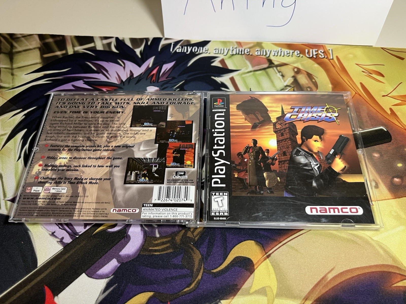 Point Blank Collection 1 2 3 & DS (Sony PlayStation 1) CIB Complete Time Crisis