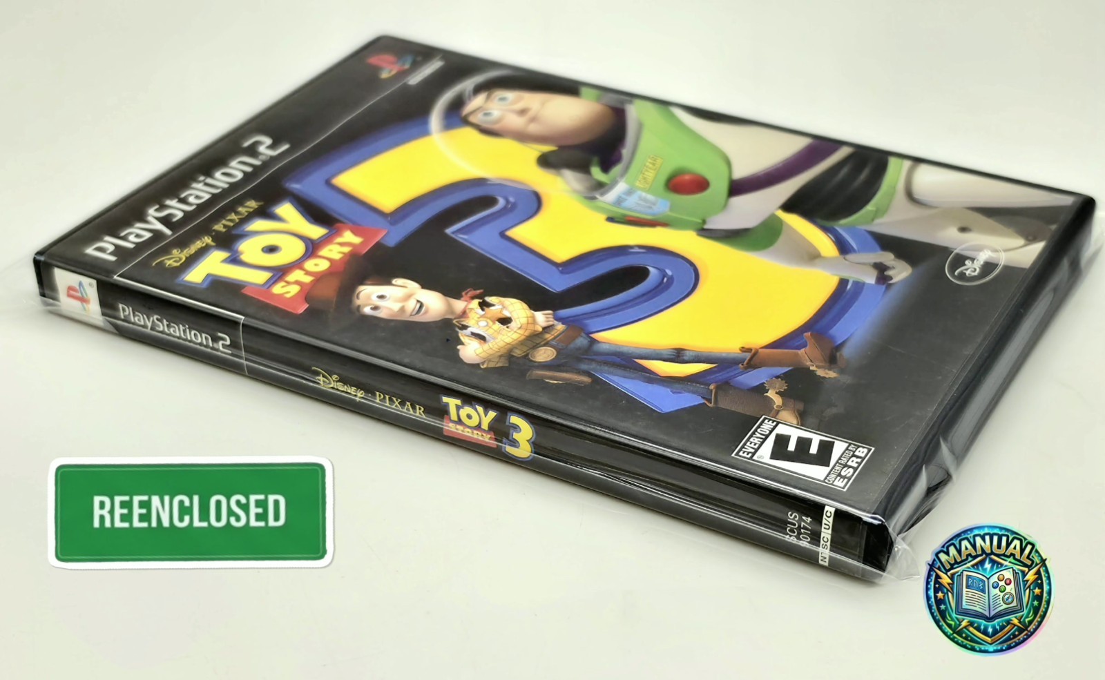 Toy Story 3 PS2 Video Game and Toy Story 3 Dominoes Set Bundle