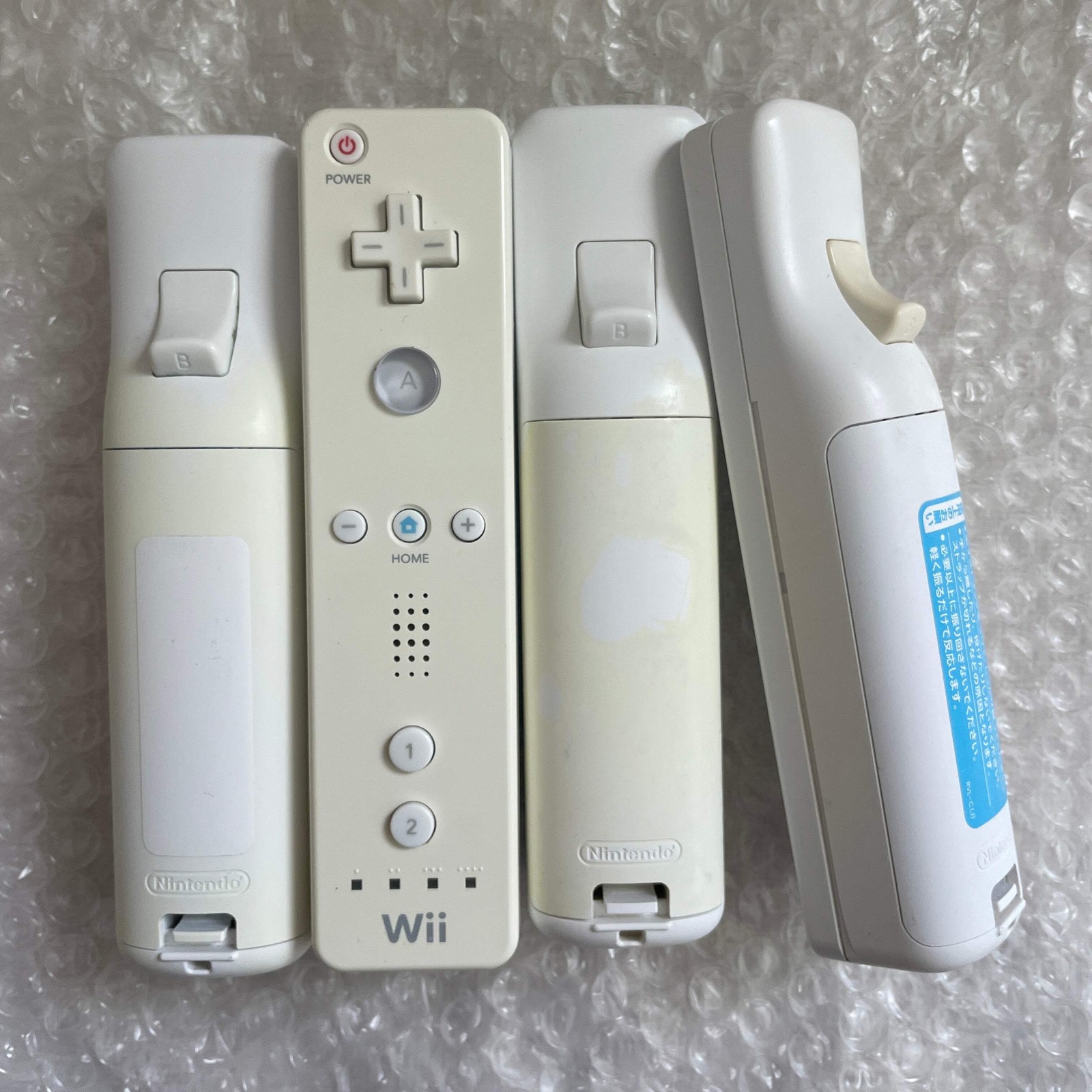 Nintendo Wii Controller Authentic OEM Wii Remote Motion Plus Nunchuck Sensor Bar