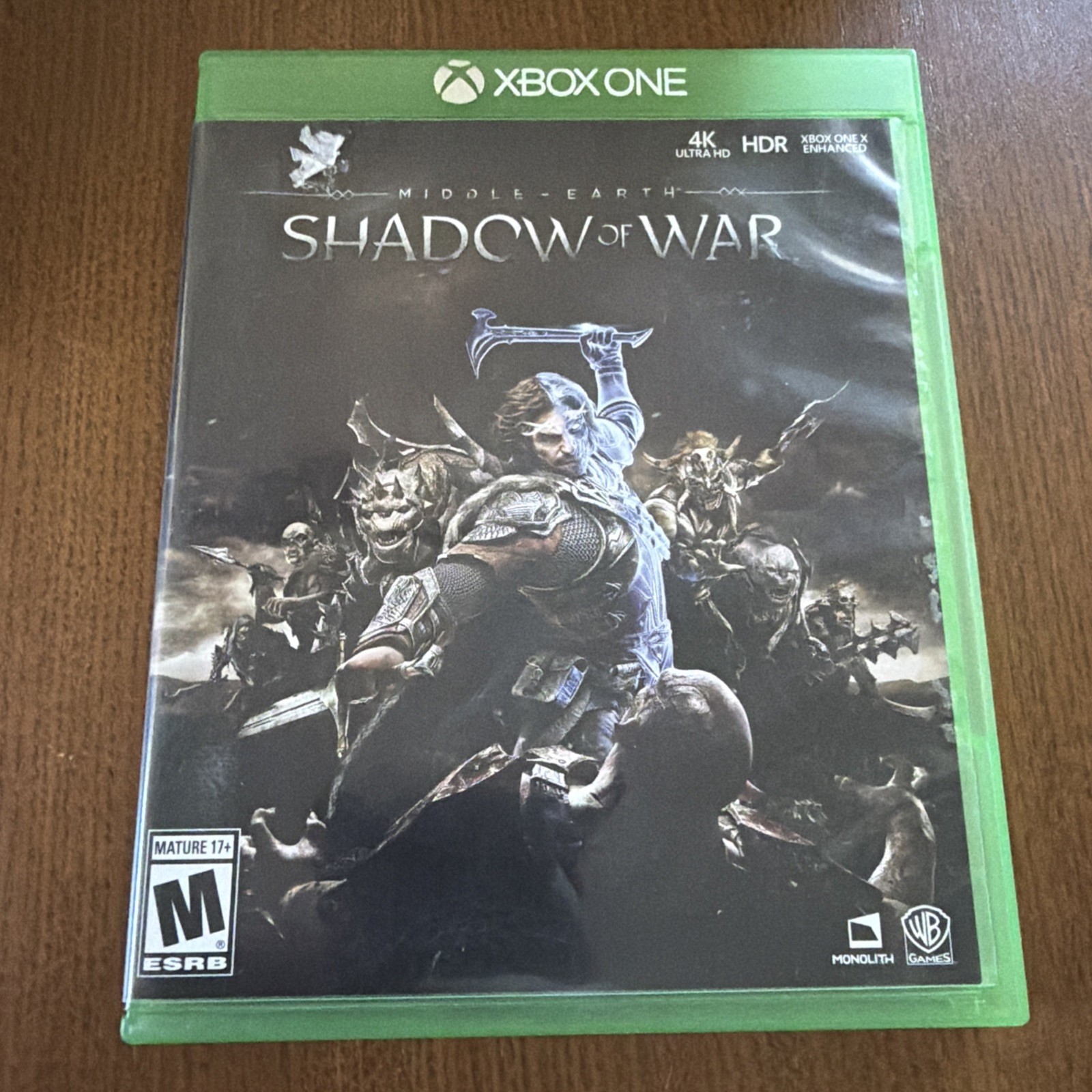 LOT OF 10 XBOX ONE M-RATED GAMES WITH BOX/MANUAL/INSERTS: WOLFENSTEIN, DIABLO