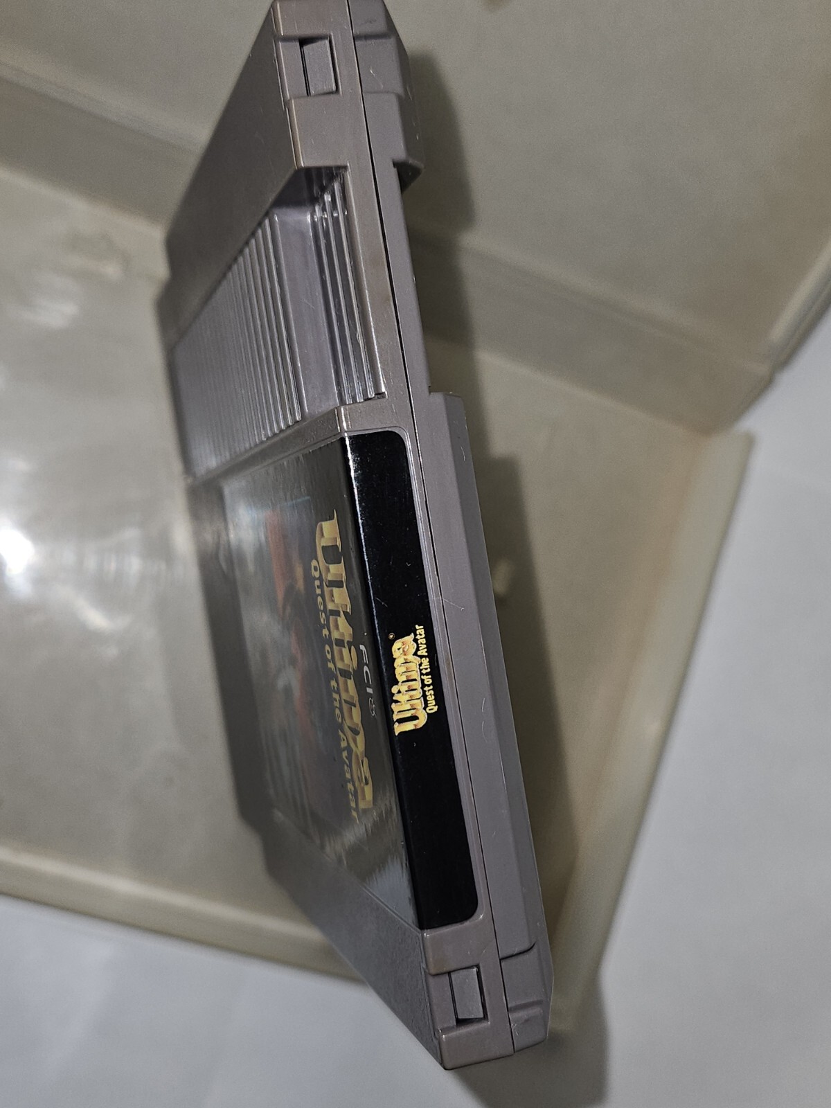 Ultima: Quest of the Avatar (Nintendo Entertainment System 1990) Cartridge& Case