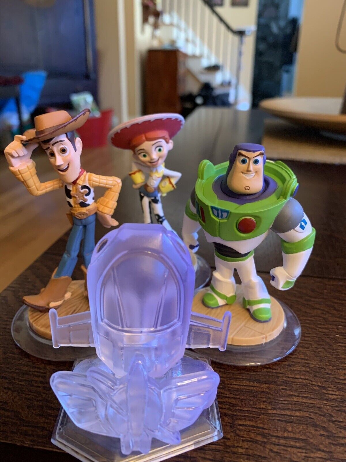 Disney Infinity Toy Story Lot Buzz Lightyear Jessie and Crystal Ship