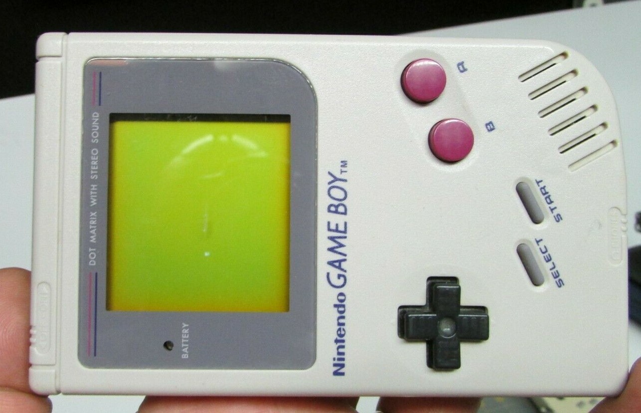 Original Nintendo Game Boy Handheld System DMG-01 & Original YOSHI WORKS GREAT