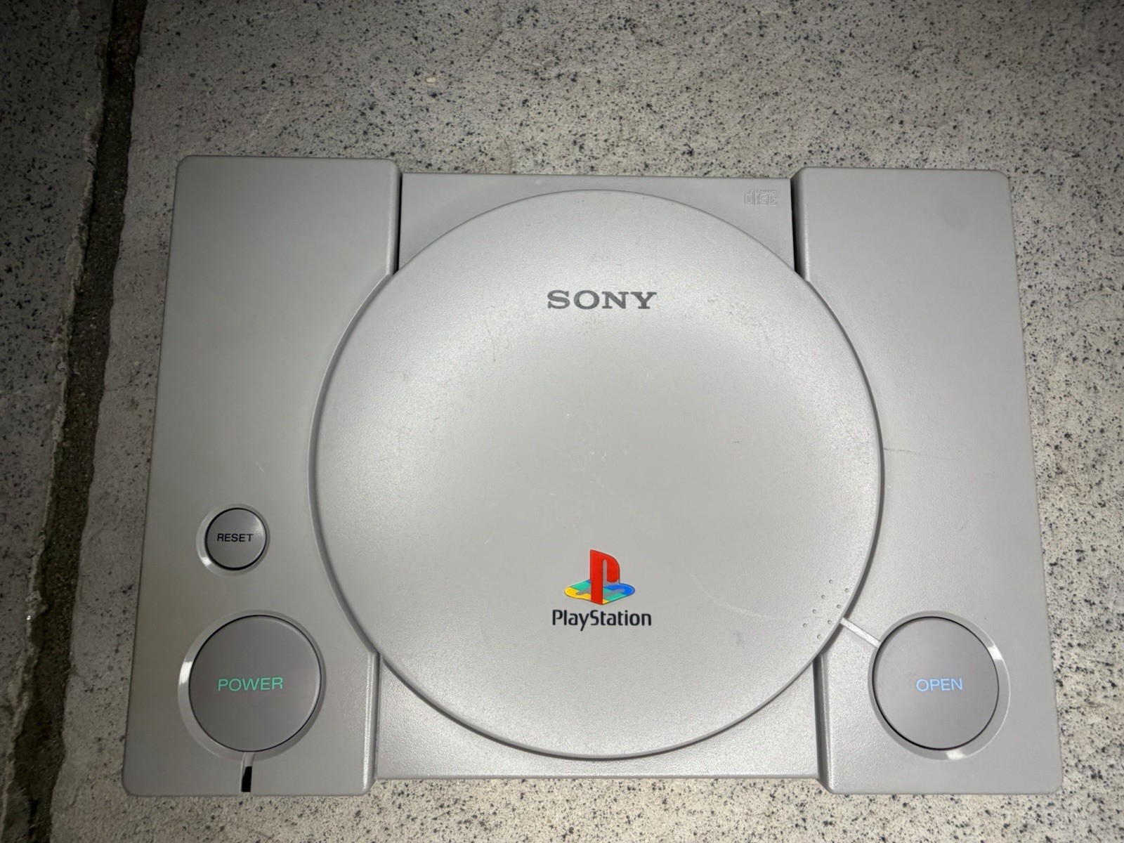 Sony PlayStation 1 PS1 Console Gray SCPH-1001 NTSC-U/C Made in Japan 1998