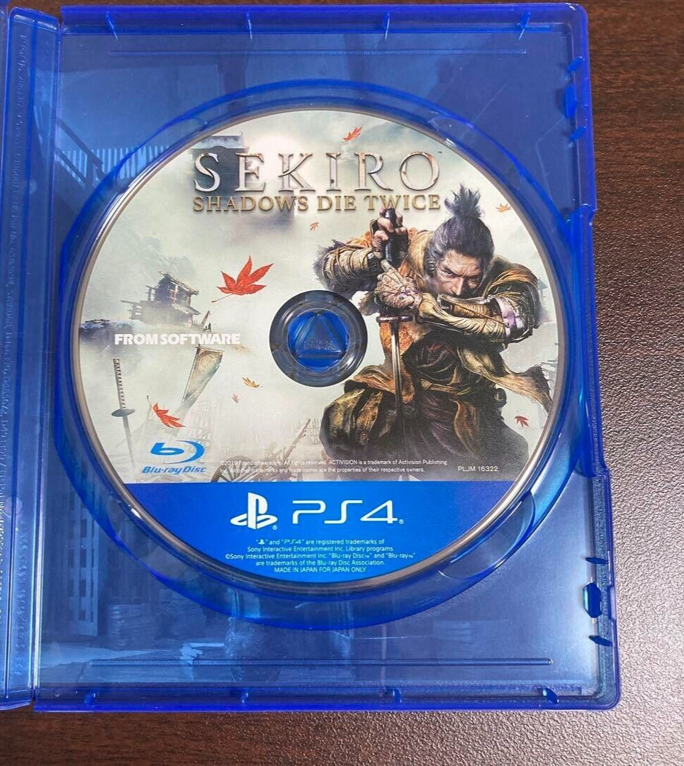 Sekiro Shadows Die Twice PS4 PlayStation 4 Japan Version Tested FROM SOFTWARE